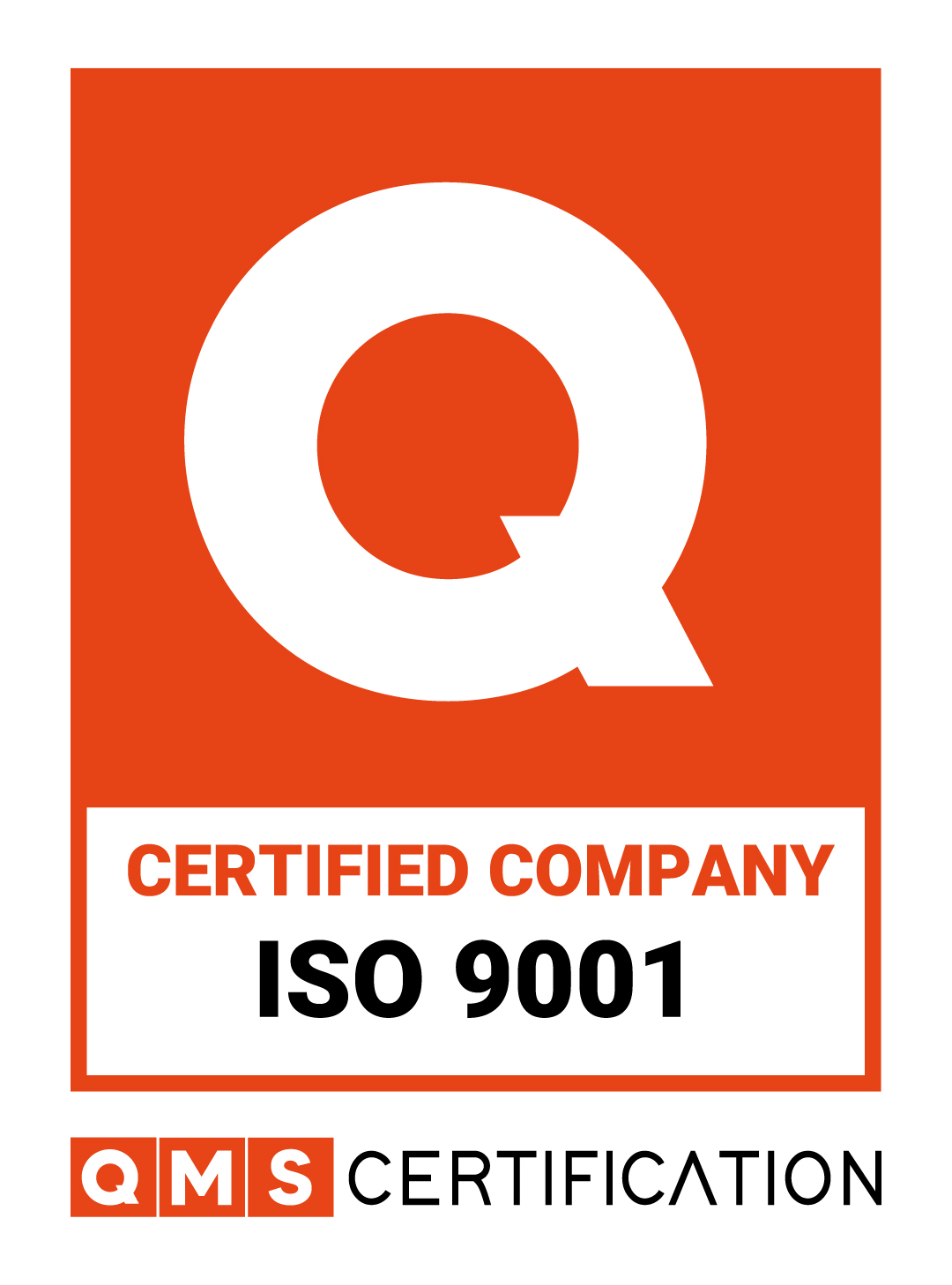 ISO 9001 PORTA CABOS