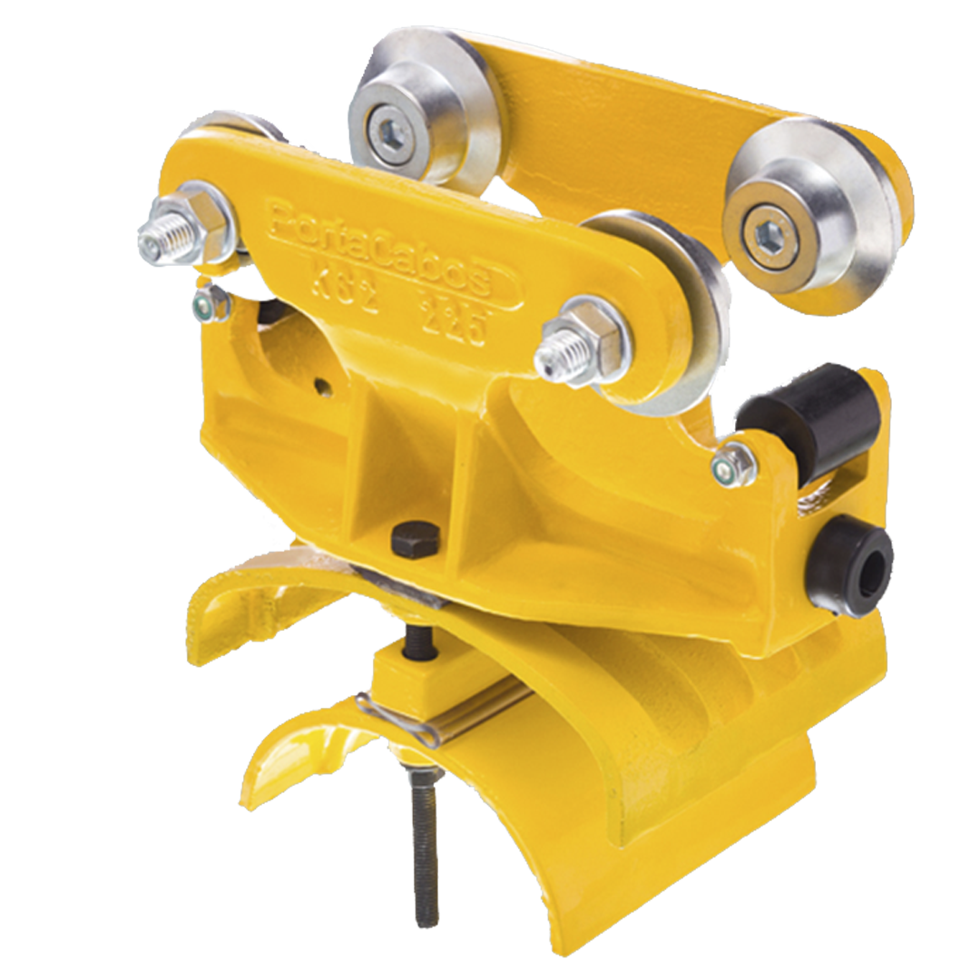 cortina porta cabos sistema trooley - carrinhos porta cabos